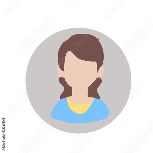 People faces vector illustration