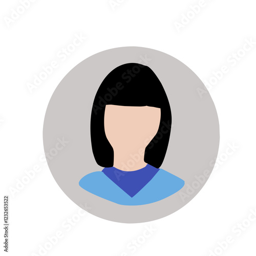 People faces vector illustration