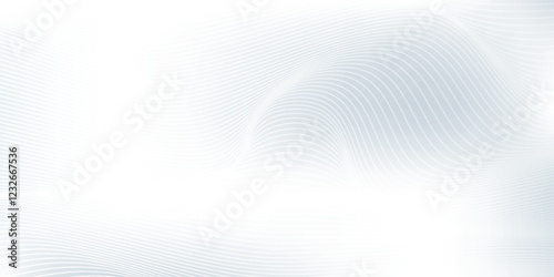 Premium background design with white line pattern (texture) in luxury pastel colour. Abstract horizontal vector template for business banner, formal backdrop,