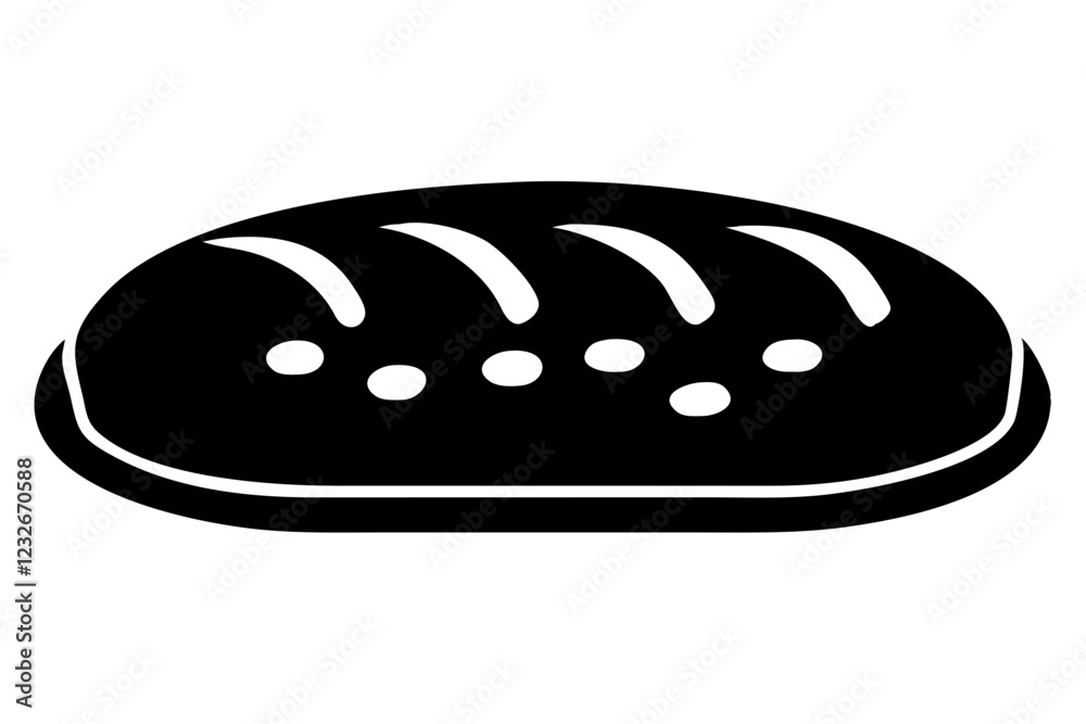 bread black icon vector isolated on a white background. Bread icon vector design template in white background
bread black icon vector isolated on a white background. Bread icon vector design template in white background