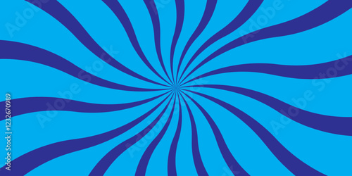 Sun ray light. Sun rays background. Radial burst. Blue banner with Sun rays, lines background. Blue comic sunburst background. abstract sunburst brochure design template. sun rays cartoon 