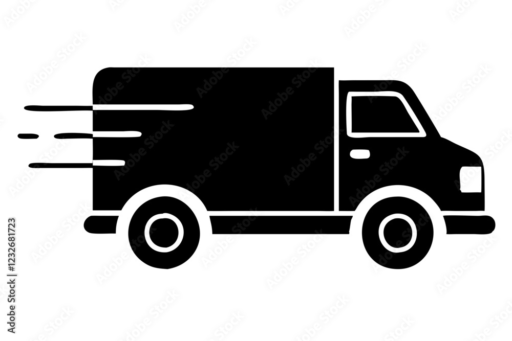 delivery car black icon vector isolated on a white background. Delivery Van and shipping icon concept
delivery car black icon vector isolated on a white background. Delivery Van and shipping icon concept