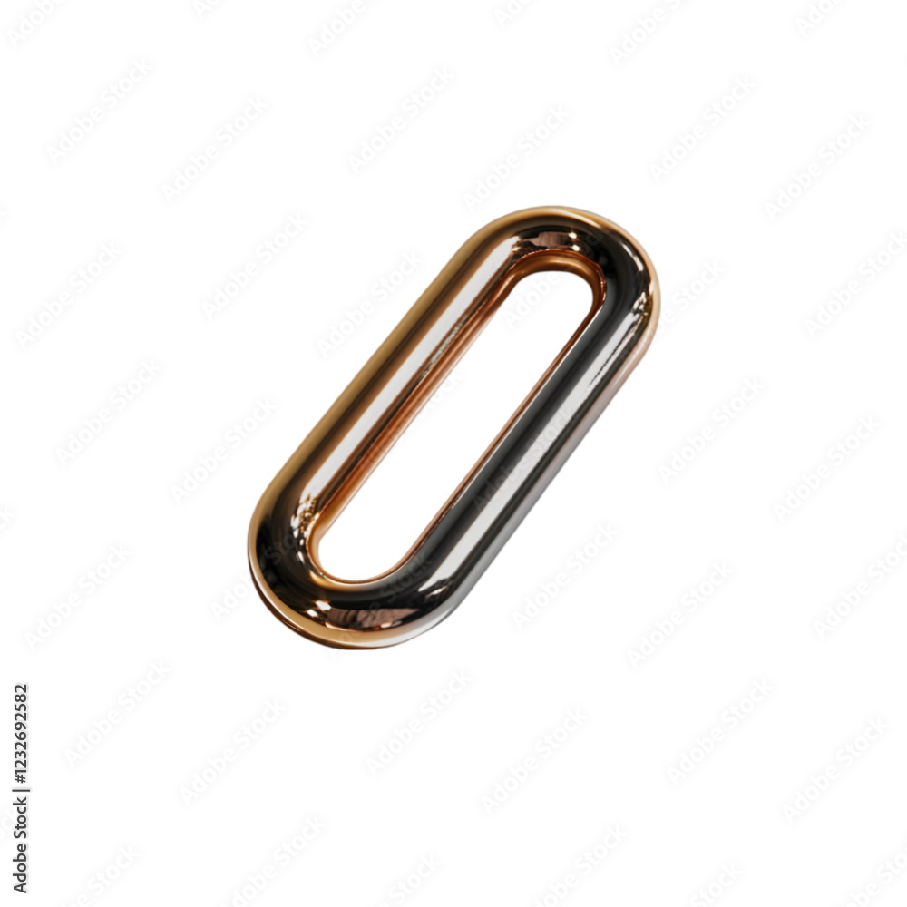 Ultra Realistic Metal Paperclip With Background - High-Quality Realistic Office Supplies Ultra Realistic Metal Paperclip With Background - High-Quality Realistic Office Supplies
