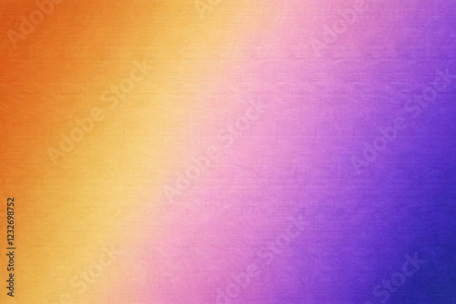 Wallpaper Mural Abstract Gradient Background in Gold, Red, Coral, Orange, Yellow, Peach, Pink, Magenta, Purple, and Blue Tones with Iridescent Effects, Rough Grain, Noise, and Grunge Texture Design Template Torontodigital.ca