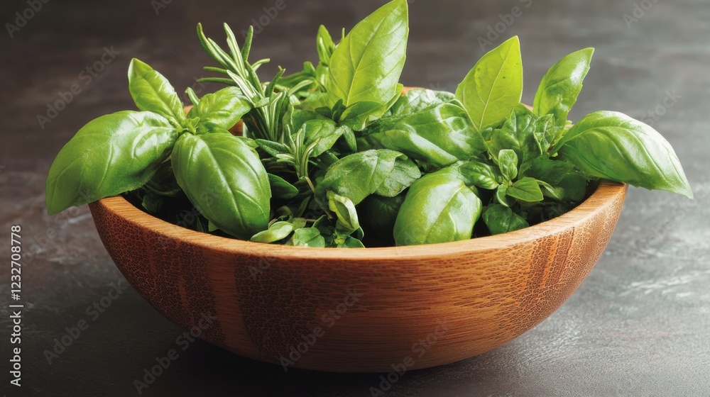 Harvesting fresh herbs in a wooden bowl kitchen food photography natural light close-up culinary inspiration Harvesting fresh herbs in a wooden bowl kitchen food photography natural light close-up culinary inspiration