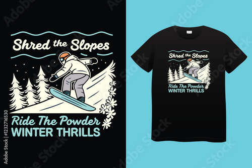 T shirt design don't follow me, I do stupid things with man snowboarding vintage illustration