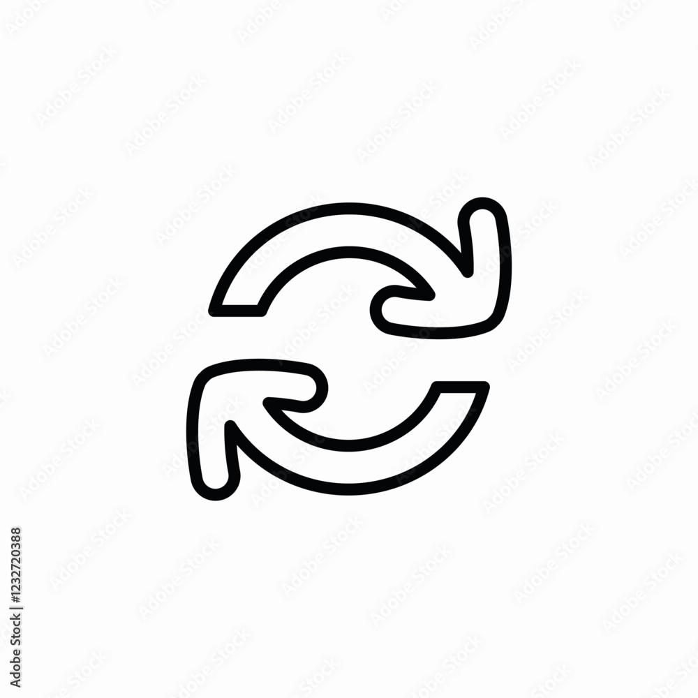 media sync icon sign vector media sync icon sign vector