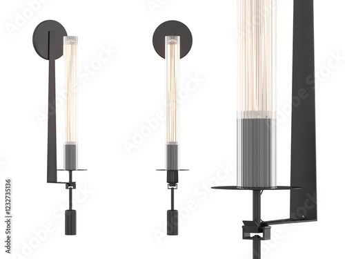RH Fontanelle Sconce - Elegant Lighting Fixture Against white Background