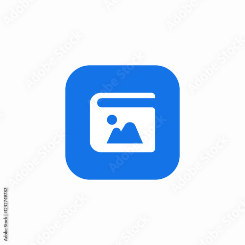 album book memory capture icon sign vector