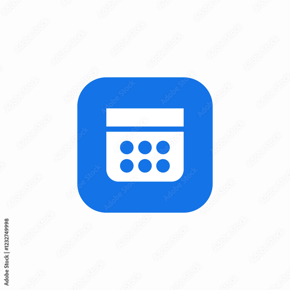 app calendar mobile icon sign vector app calendar mobile icon sign vector