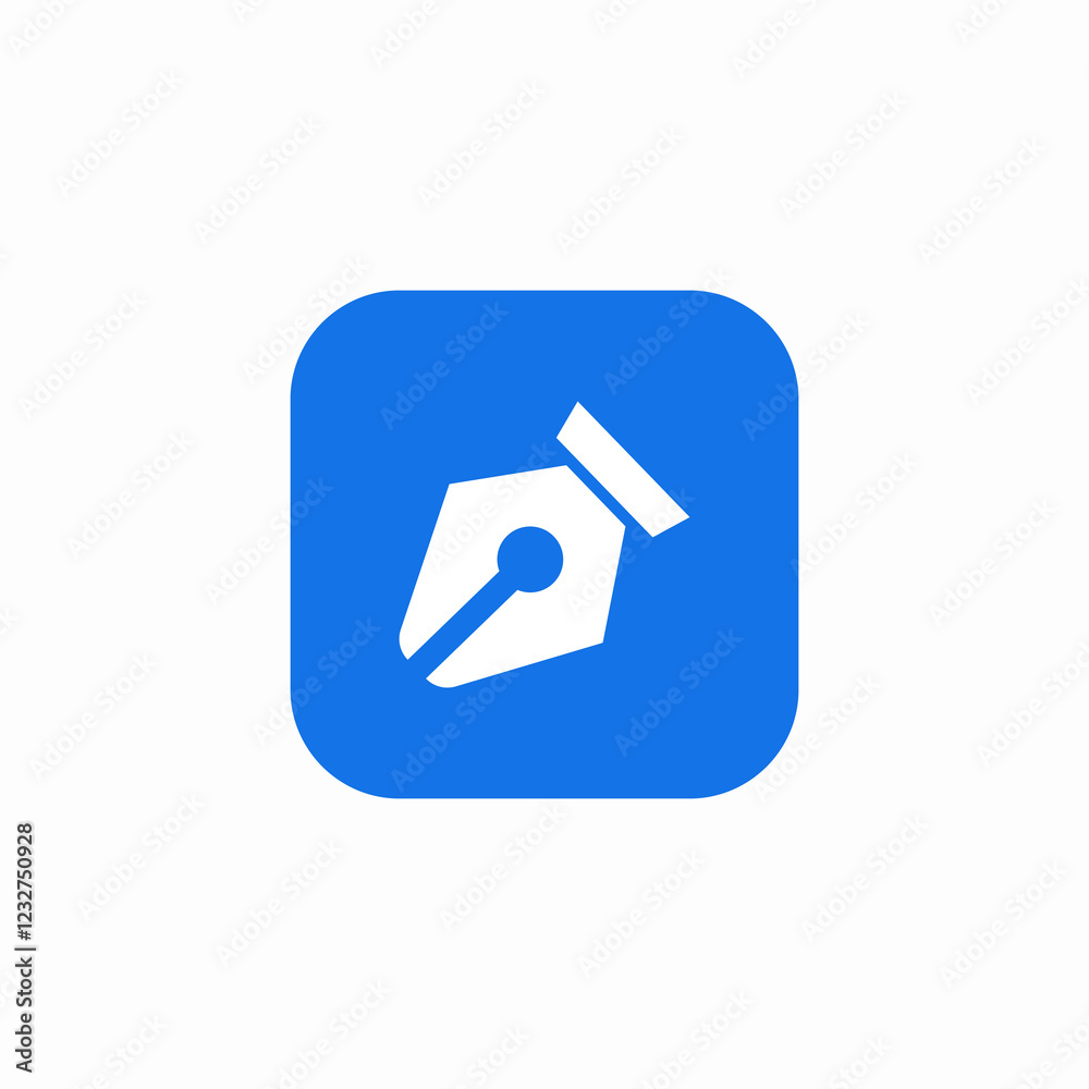 fountain pen ink icon sign vector fountain pen ink icon sign vector