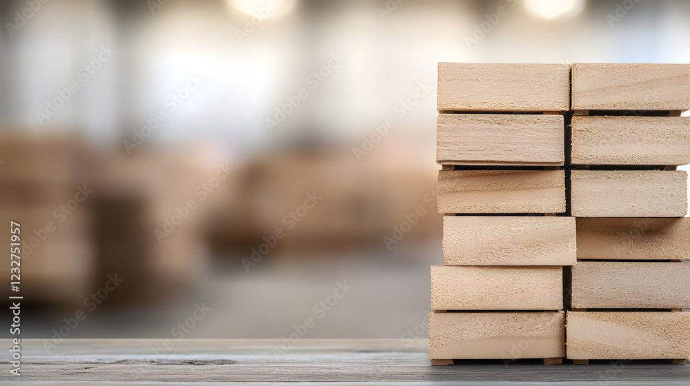 Warehouse concept with a close-up of stacked boxes and a blurred background, representing logistics, storage, and inventory management, ideal for business and supply chain imagery.
Warehouse concept with a close-up of stacked boxes and a blurred background, representing logistics, storage, and inventory management, ideal for business and supply chain imagery.