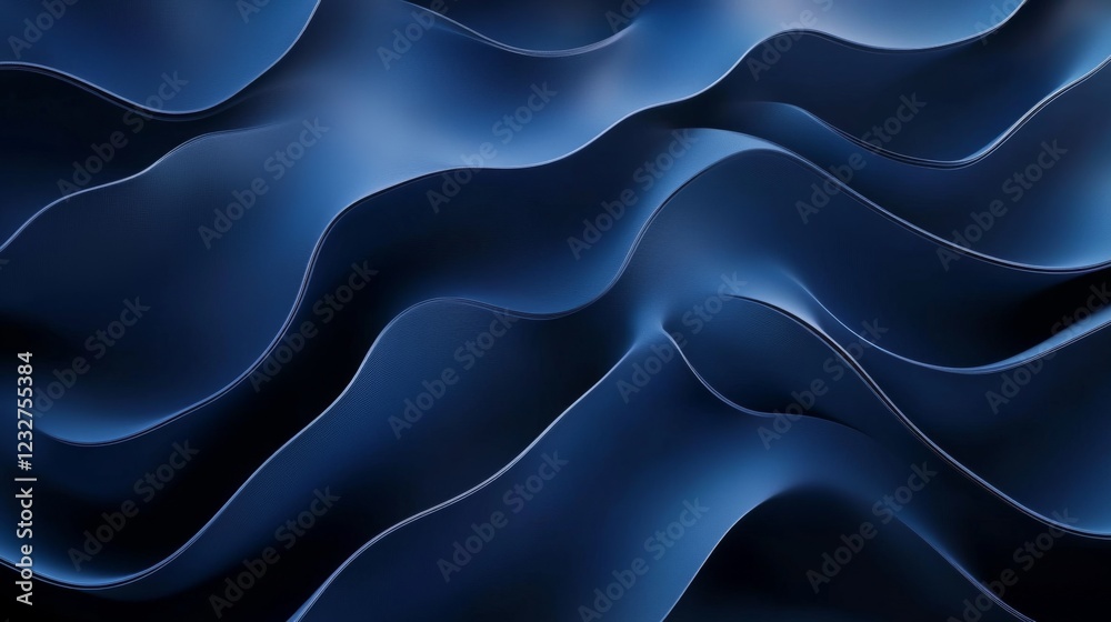 Stunning Dark Blue Abstract Wave Design Graphic Background Stunning Dark Blue Abstract Wave Design Graphic Background