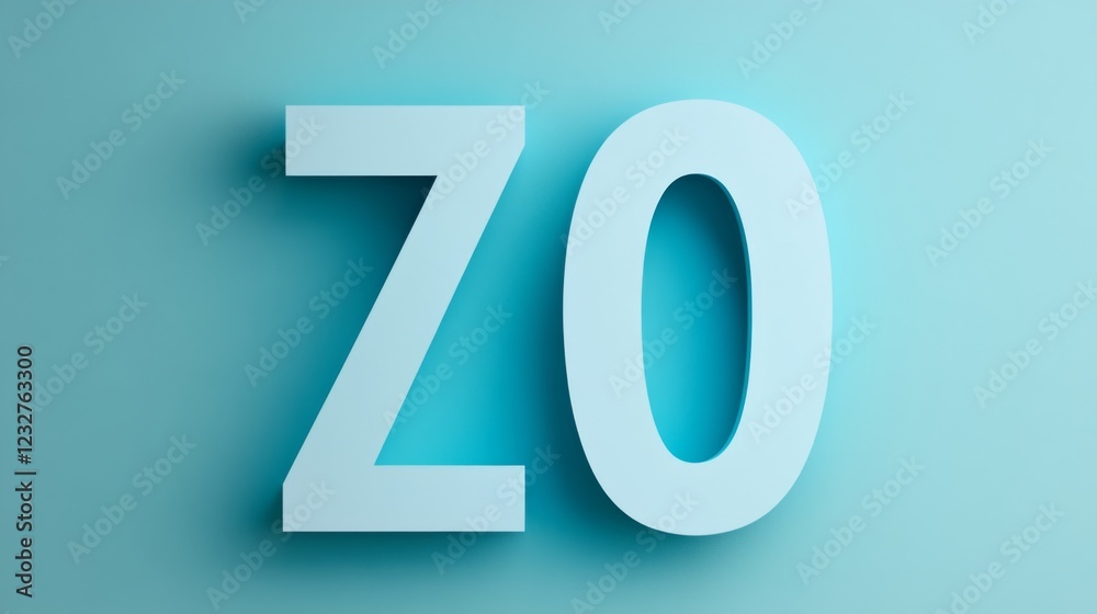 Stylish 3D text ZO Graphic Design Stylish 3D text ZO Graphic Design