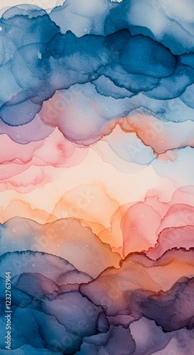 abstract watercolor background