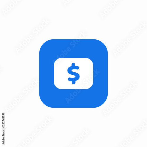 financial banner icon sign vector