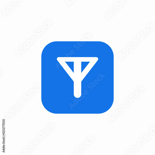 search filter results icon sign vector