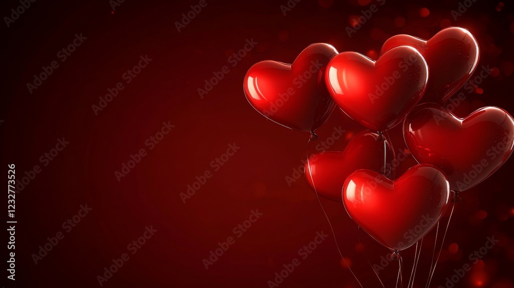 Heart-Shaped Balloons: A Romantic Valentine's Day Celebration Heart-Shaped Balloons: A Romantic Valentine's Day Celebration