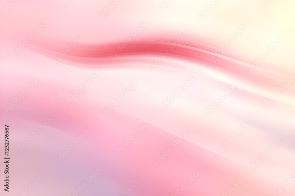 Obraz premium Soft flowing pink waves background
