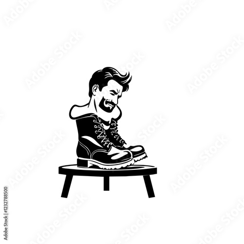 Shoemaking Vector Logo Design