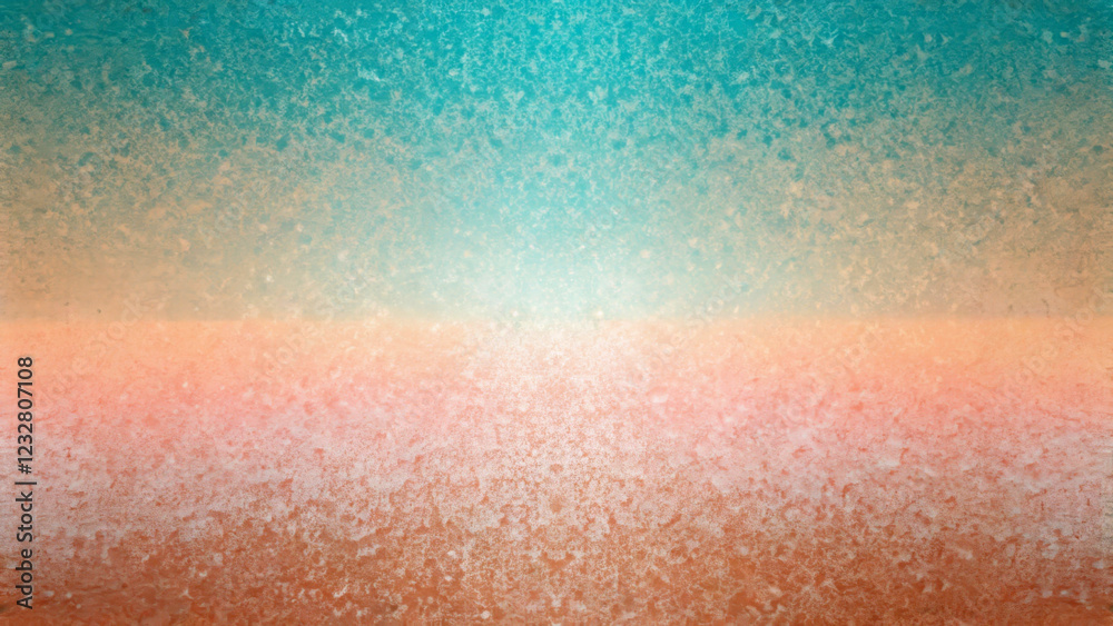 custom made wallpaper toronto digitalA gradient of teal and coral hues creates a serene and abstract horizon, with textured patterns adding depth to the composition. The colors blend seamlessly, evoking a sense of calm and tranquility.AI