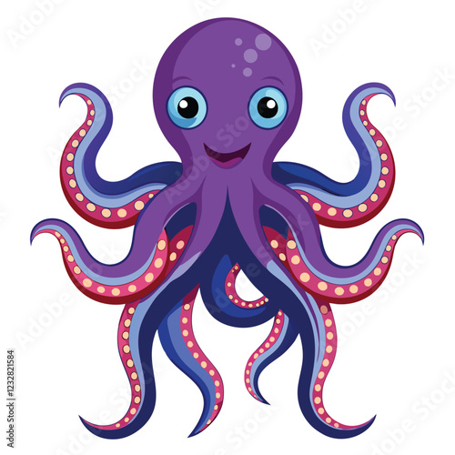 octopus vector