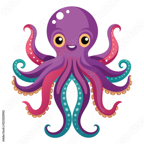 octopus vector
