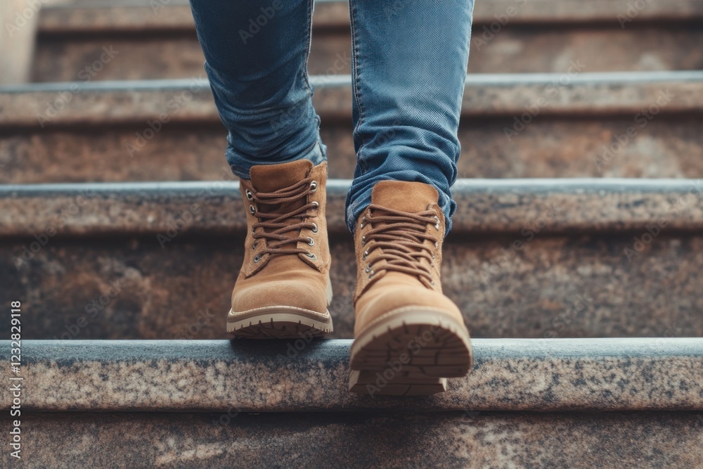 Stepping Forward: A Journey Up the Stone Steps Stepping Forward: A Journey Up the Stone Steps