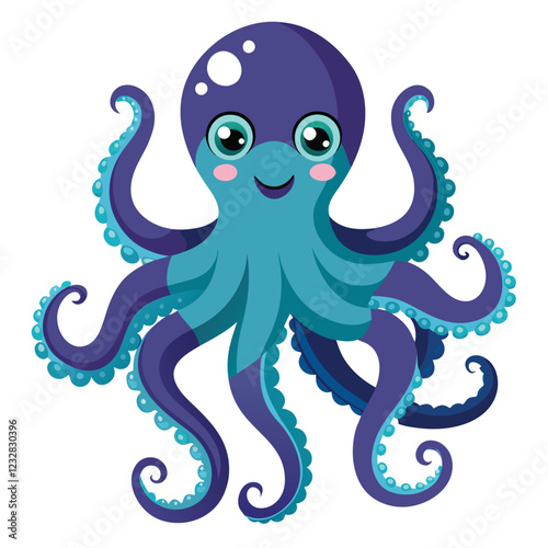 octopus vector