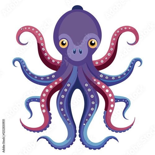 octopus vector