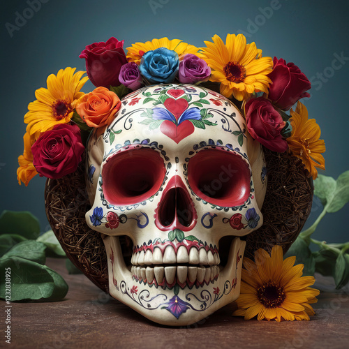 antifaz, carnaval, venecia, mascarada, disfraces, veneciano, cara, fiesta, dia de muertos, catrina, flores photo