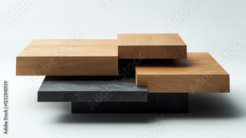 Contemporary interior design showcasing minimalist decor in a stylish space