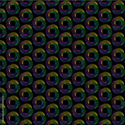 seamless pattern with circles