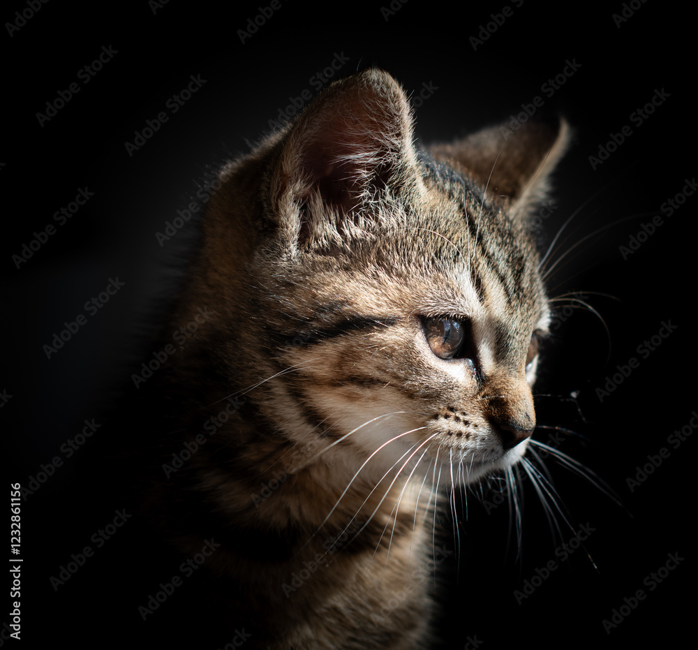Un chat mannequin Un chat mannequin