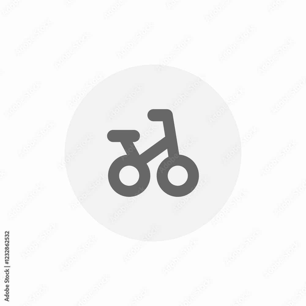 toddler bicycle icon sign vector toddler bicycle icon sign vector