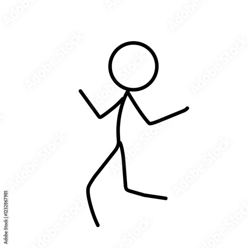 stick figures people vecktor
