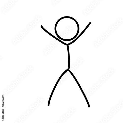 stick figures people vecktor