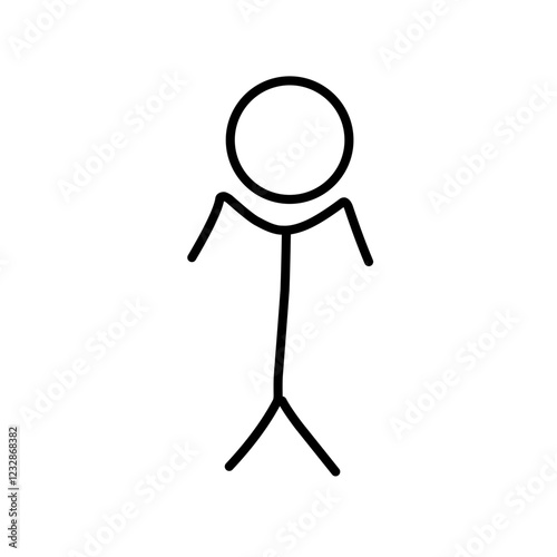 stick figures people vecktor