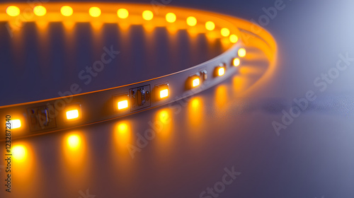 Tira de luces LED RGB 5050 para decoración del hogar, luz de alto lúmenes de salida