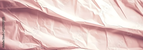 Wallpaper Mural Crumpled pink paper forms an abstract textured background, suitable for various design purposes Torontodigital.ca