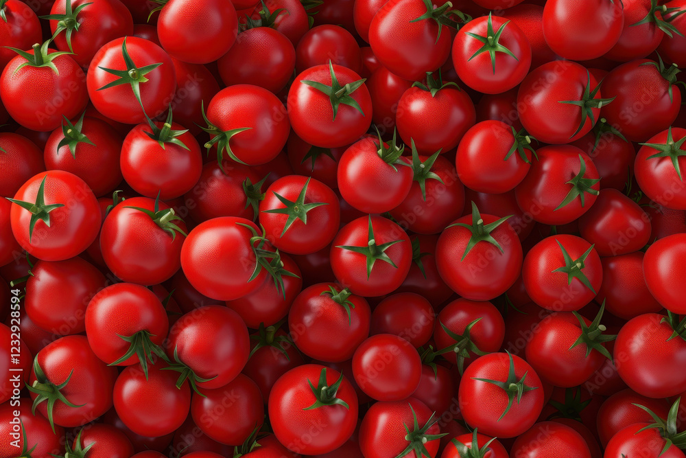 Seamless background image of lots of tomato, photorealistic, photorealistic detail, real silhouette relationship, high resolution, top view. Seamless background image of lots of tomato, photorealistic, photorealistic detail, real silhouette relationship, high resolution, top view.