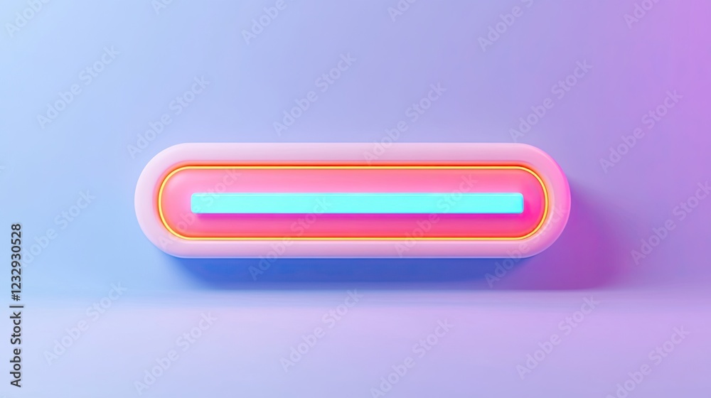 Abstract Neon Light Bar Design Pastel Background Abstract Neon Light Bar Design Pastel Background