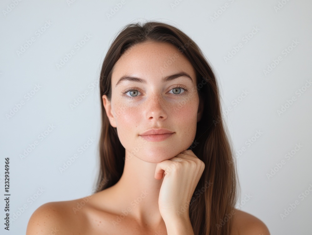 portrait of a beautiful woman with clear skin portrait of a beautiful woman with clear skin