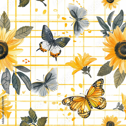 Seamless pattern background
