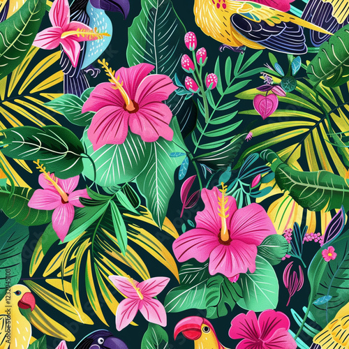 Seamless pattern background