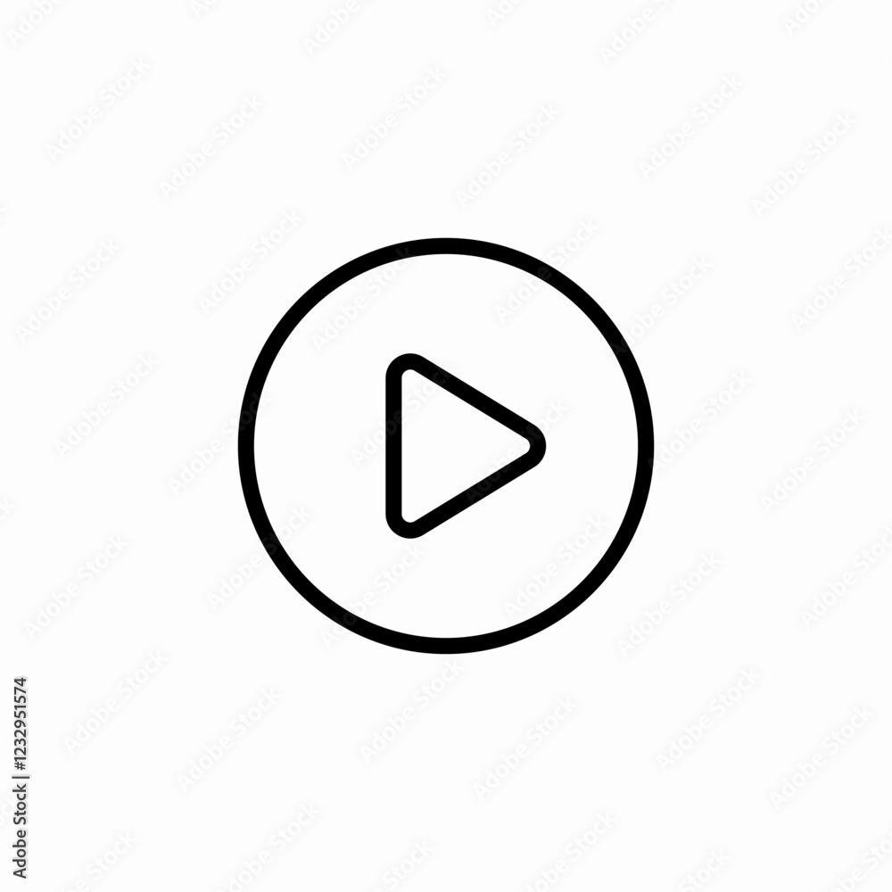 button play icon sign vector button play icon sign vector