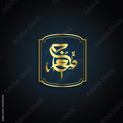 gold medal on black