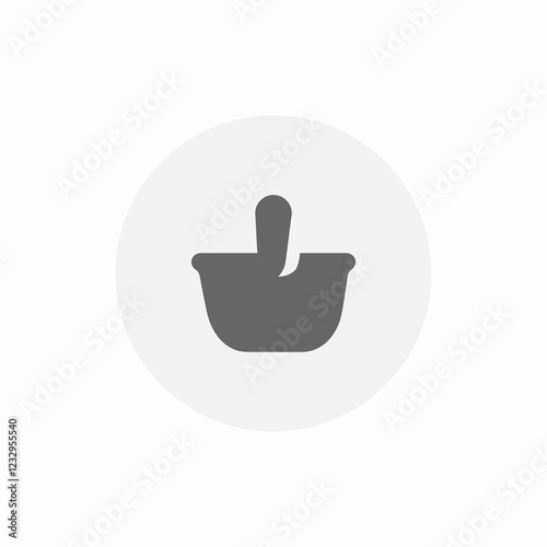 potato mash tool icon sign vector photo