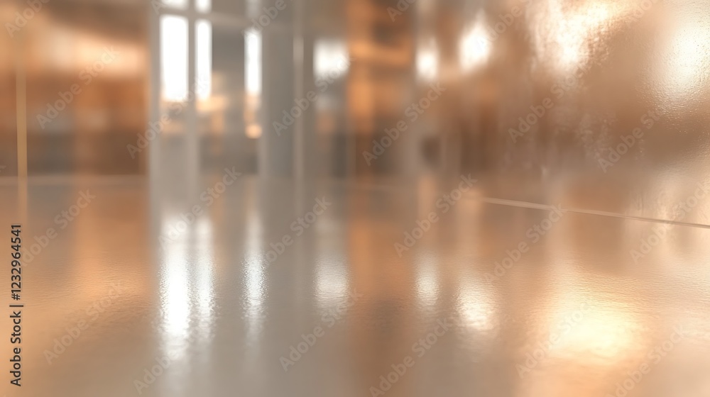Reflective Floor Interior Design Modern Space Reflective Floor Interior Design Modern Space