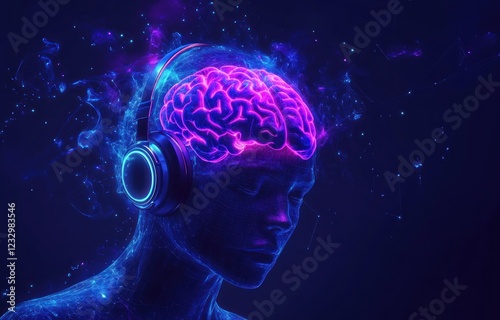 Neon Brainwave: Music and Mind Fusion